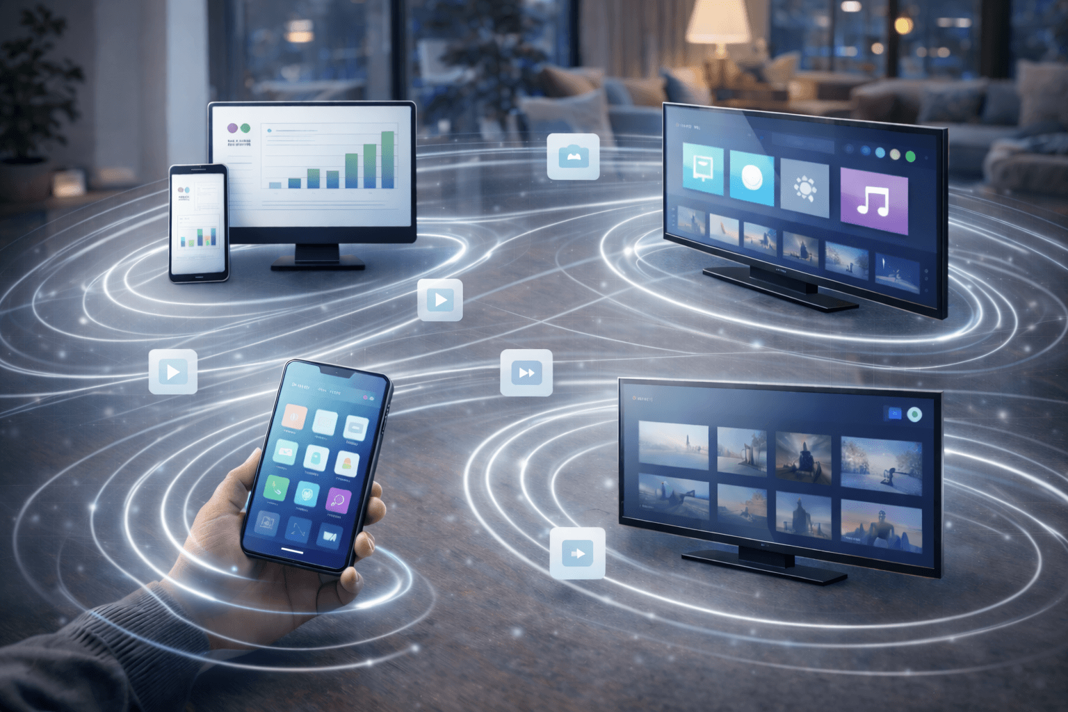 Pubflux omnichannel products across screens